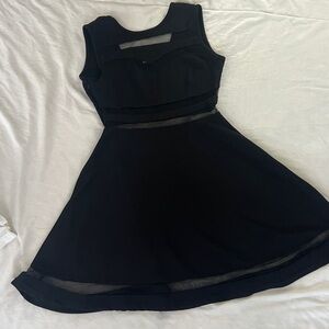 Elegant Black Sleeveless Dress